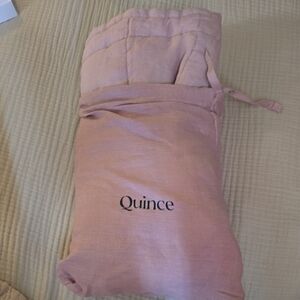 Quince Dusty Mauve Euro Sham